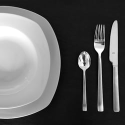 Gedeckter Tisch