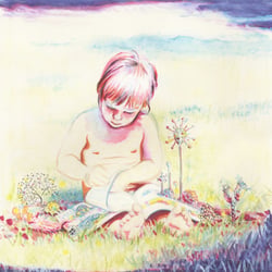 Zeichnung Buntstift und Aquarell
