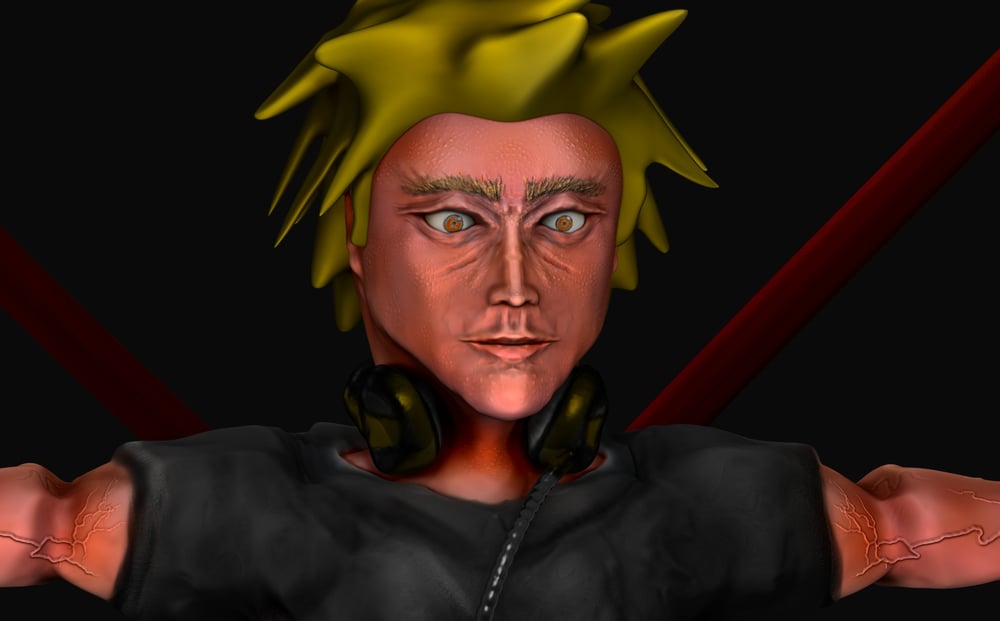 GameCharacter «CED» (HighPoly)