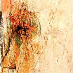 42,5 × 15,2 cm, Mischtechnik