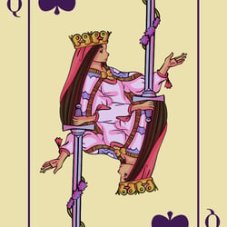 queen spade