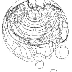3D Logo created using an illustrated Mesh