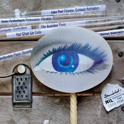 Flyer [Rückseite] für Konzert von NIL – Netzwerk Improvisation Leipzig