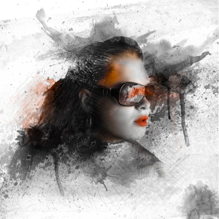 Photoshop Illustration. Fotografie von mir  geschossen.