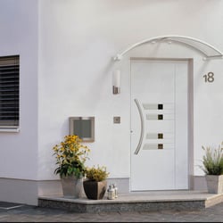 Architekturvisualisierung Fotointegration Vordach