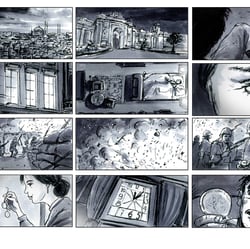 Storyboard Spielfilmprojekt „Atatürk“