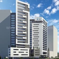 3D-Rendering Außenhandels Design-