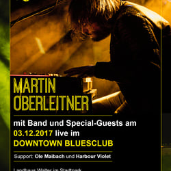 Flyer zum Konzert Rückseite