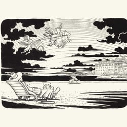 Illustration to „Tod  in Venedig“ (T. Mann)
