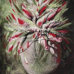 Schmetterlingsstrauß, 40 × 60 cm