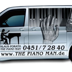 The Piano Man Autowerbung