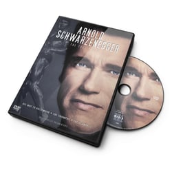 DVD Gestaltung „Arnold Schwarzenegger“ – The True Story