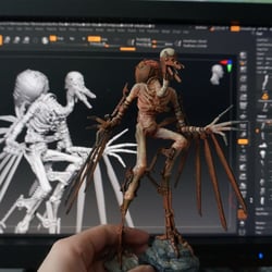 Deathbird – 3D Printed Collectible Figurine