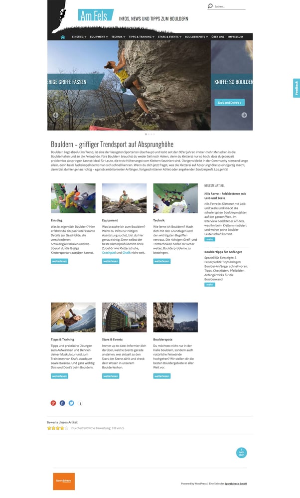 SportScheck – Website & SEO