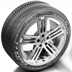 made in Blender – Continental Winter Tire