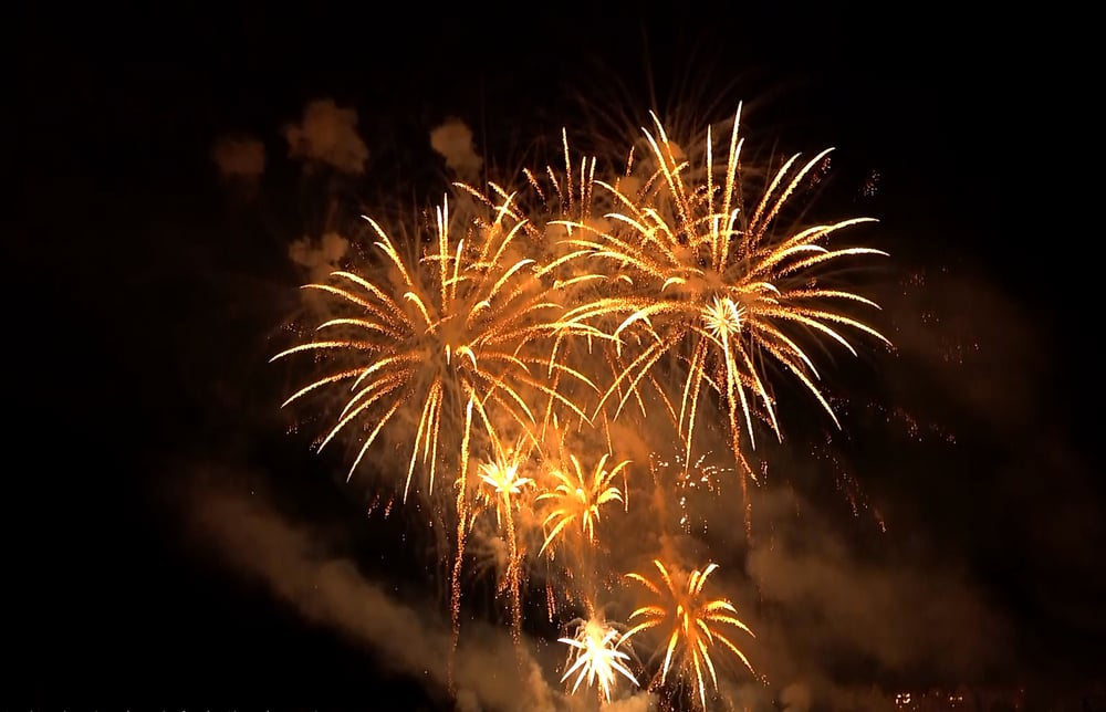 Jap. Feuerwerk in Düsseldorf