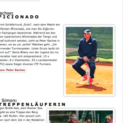 Spieler-Portraits veröffentlicht bei Senior Tennis Service