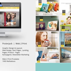 Website, Produkt Placement, Photoshop Produkt Platzierung