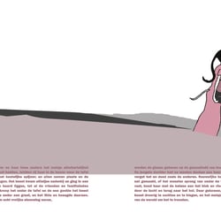 illustration for the fairy tale ’Roos zonder doornen’
