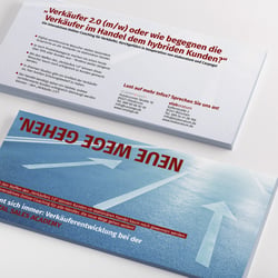 Flyer für die Digital Sales Academy von elaboratum und carpego