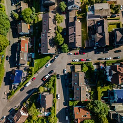 Übersicht aus der Vogelperspektive. Ideal für Geländepläne, Eventflächen und Immobilienpräsentationen.