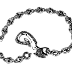 Brieftaschenkette «Skulls» by BLACK BARON