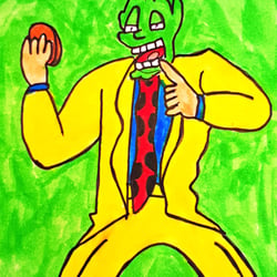 SKETCHTEMBER 21 – NR.28 –THEMA:THE MASK