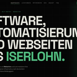 quellcode-und-soehne.de – eigene Firmenwebsite