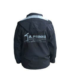 Softshelljacke mit Flexdruck