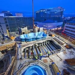 Baustelle des Pool- und Wellnessbereichs des Hotels Waldorf Astoria in Berlin (2)