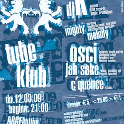 tubeklub flyer – Jan-Nahuel Jenny – noffice.at