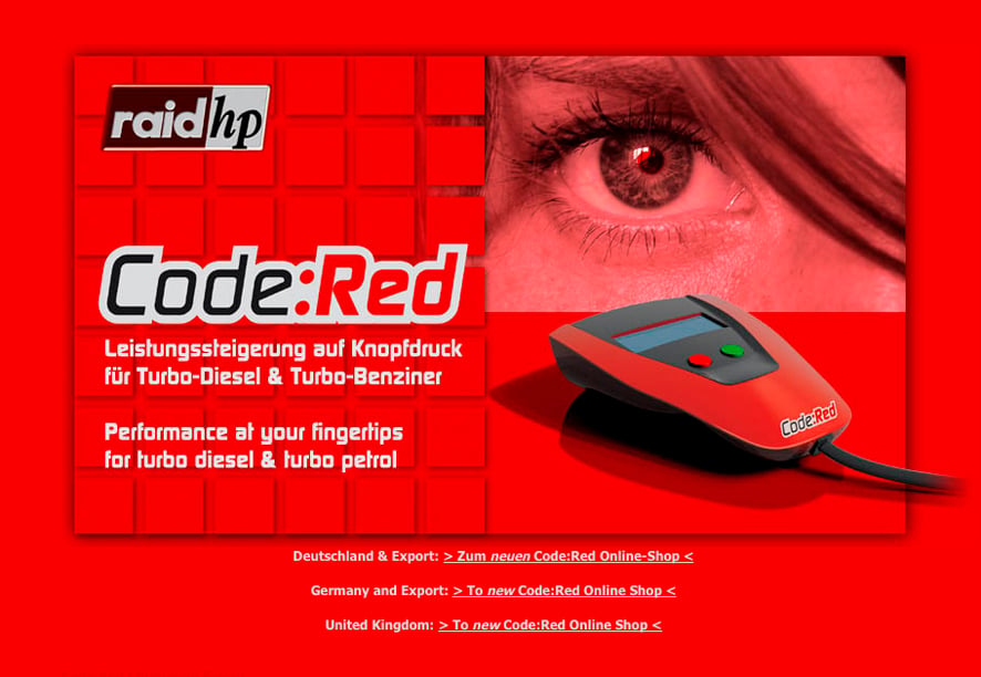 Webshop Code:Red Chiptuning