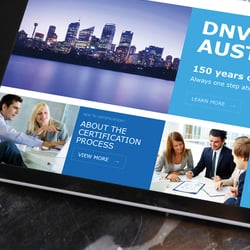 GillenDesign DNV GL Protfolio Website