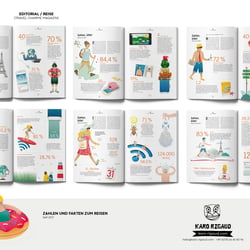 Tourismus Illustration – Travel Charme