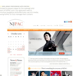 New Jersey Performing Arts Center Homepage