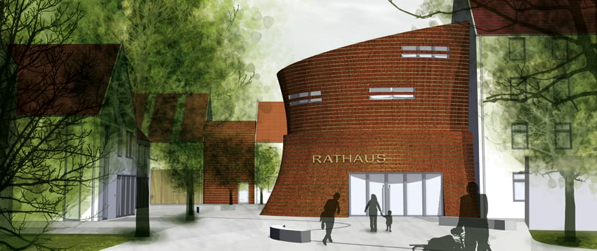 Architekturwettbewerb Ansicht 01