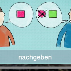 nachgeben