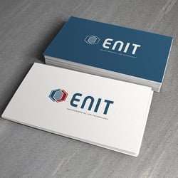 „Enit“ – Corporate Design im Detail (Visitenkarten)