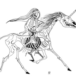 Illustration für den Fantasy Reader „Leben im Nebel Nr. 8 – Grimmige Märchen“