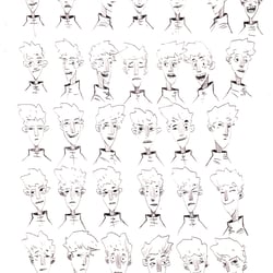 Faces expressions