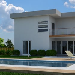 3D Visualisierung, Das privat Haus, Tag