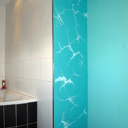 Bad Wandgestaltung – privat