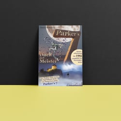 A6 Flyer zum Erscheinen des Buchs