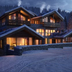 EWRE Chalets Mathon | Auftrag: pure rendering