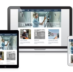 Webdesign für MES – Modern Engineering Systems
