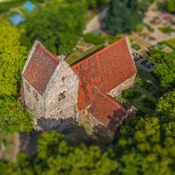 Dorfkirche in Zaue
