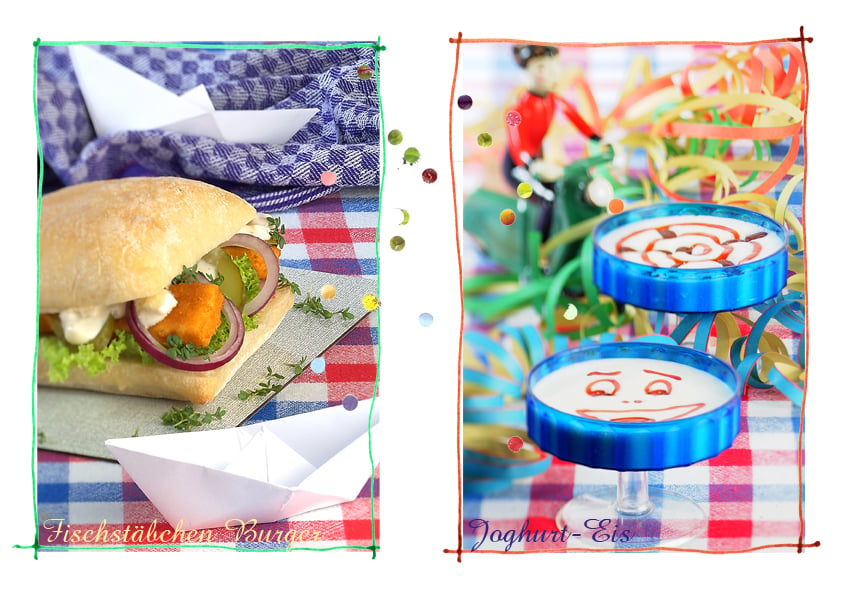 Fischstäbchen Burger