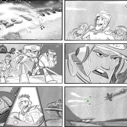 Team Actimel Story Art