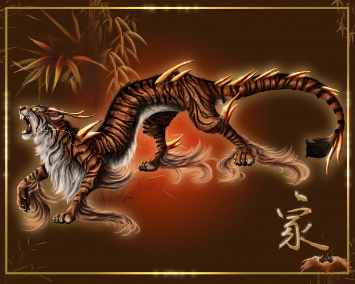 Tigerdrache