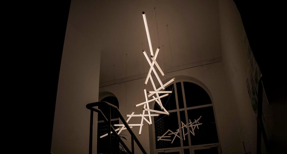 Eingang StartRaum Spiegelung